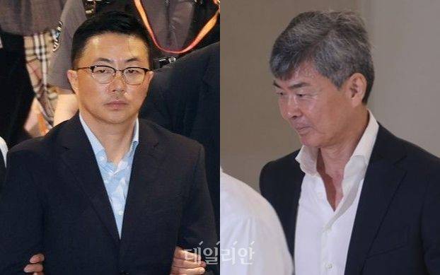 김예성씨(왼쪽)와 이종호 전 블랙펄인베스트먼트 대표. ⓒ데일리안 홍금표 기자