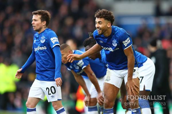 칼버트르윈(오른쪽, 에버턴). 게티이미지코리아