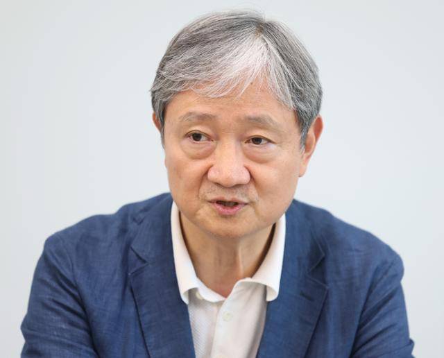 신임 금융감독원장으로 내정된 이찬진 국정기획위원회 사회1분과장이 지난달 21일 서울 종로구 국정기획위에서 열린 노동안전보건단체 간담회에서 발언하고 있다. 연합뉴스