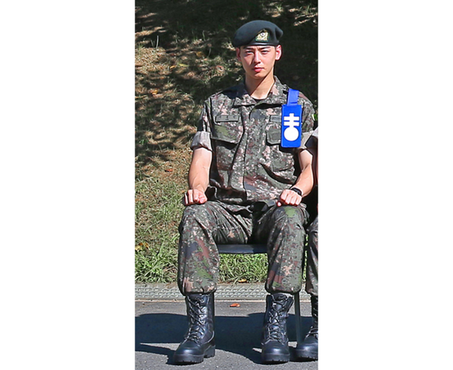 차은우의 훈련소 생활이 공개됐다. 육군훈련소 홈페이지 캡처