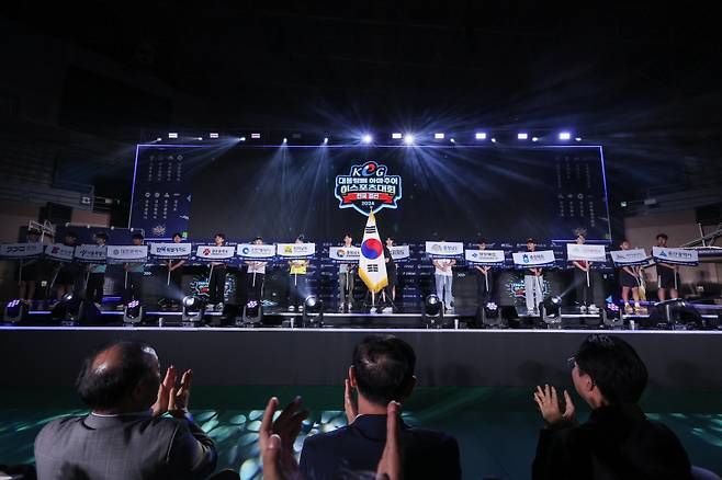 지난해 충남 아산에서 열린 제16회 대통령배 KeG 전국 결선 현장. KeSPA 제공