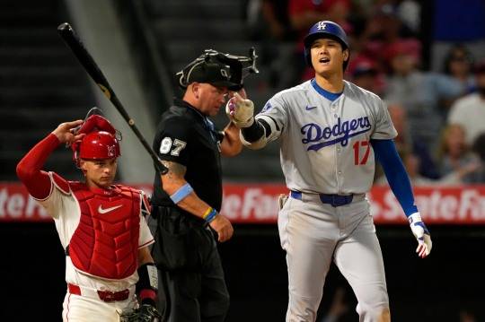 오타니, 9회 솔로 홈런. 사진[연합뉴스]