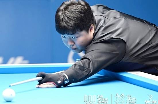 조명우가 청두월드게임 준결승에서 베트남의 트란퀴옛치엔을 40:39로 꺾고 결승에 진출,    마틴혼을 물리친 사메 시돔과 14일 낮1시 금메달을 놓고 격돌한다. (사진=WCBS)