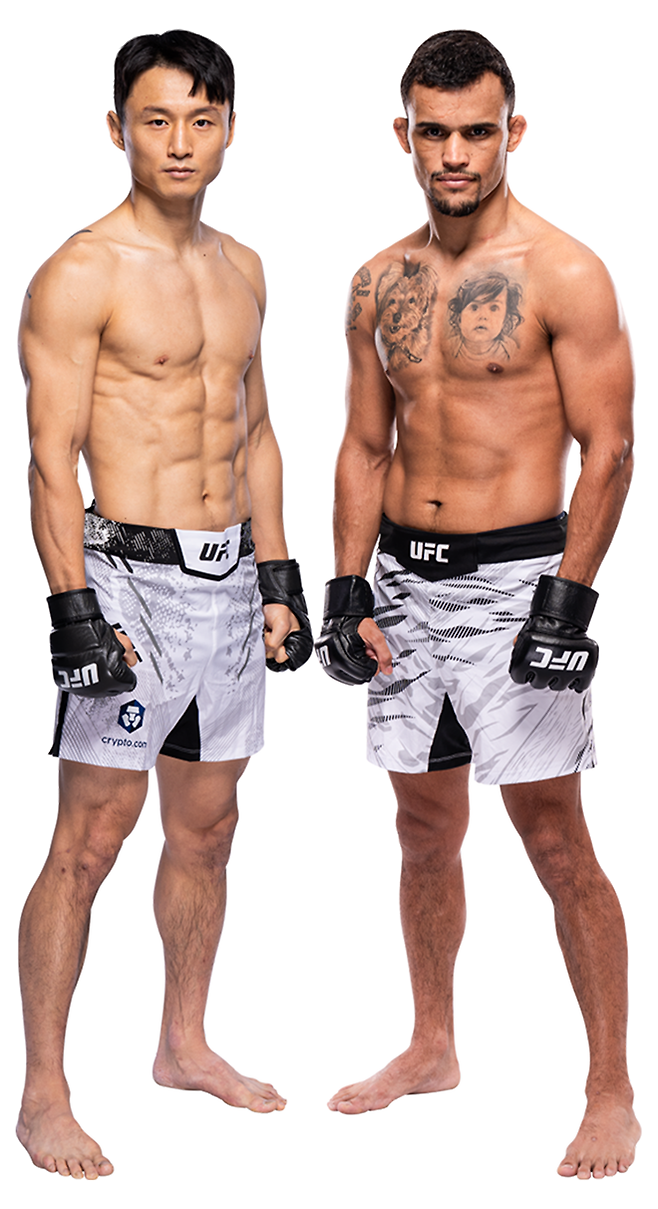 UFC 명예의 전당 헌액자 최두호, UFC 3승 1패 다니에우 구스타부 곤자가 산투스. 사진=TKO