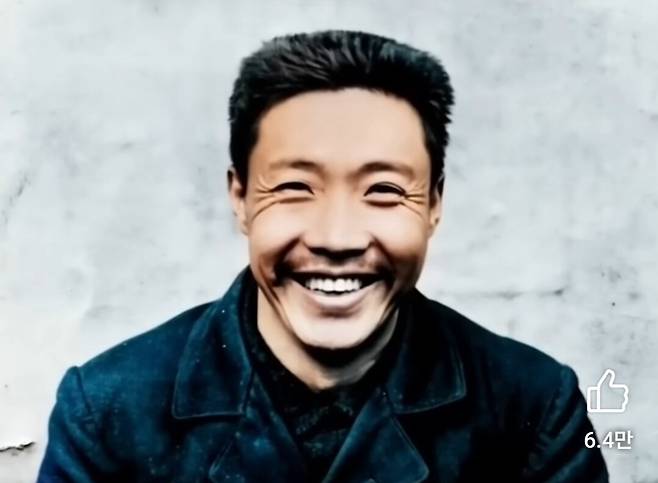 광복80주년, AI가 만든 안중근 의사의 환한 미소