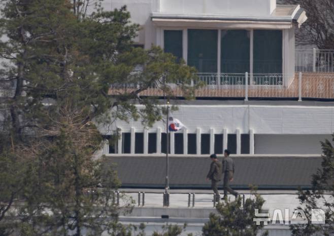 [서울=뉴시스] 윤석열 전 대통령 부부가 퇴거하기 전인 지난 4월 7일 서울 용산구 한남동 대통령 관저 모습. (사진=뉴시스DB). 2025.08.13. photo@newsis.com