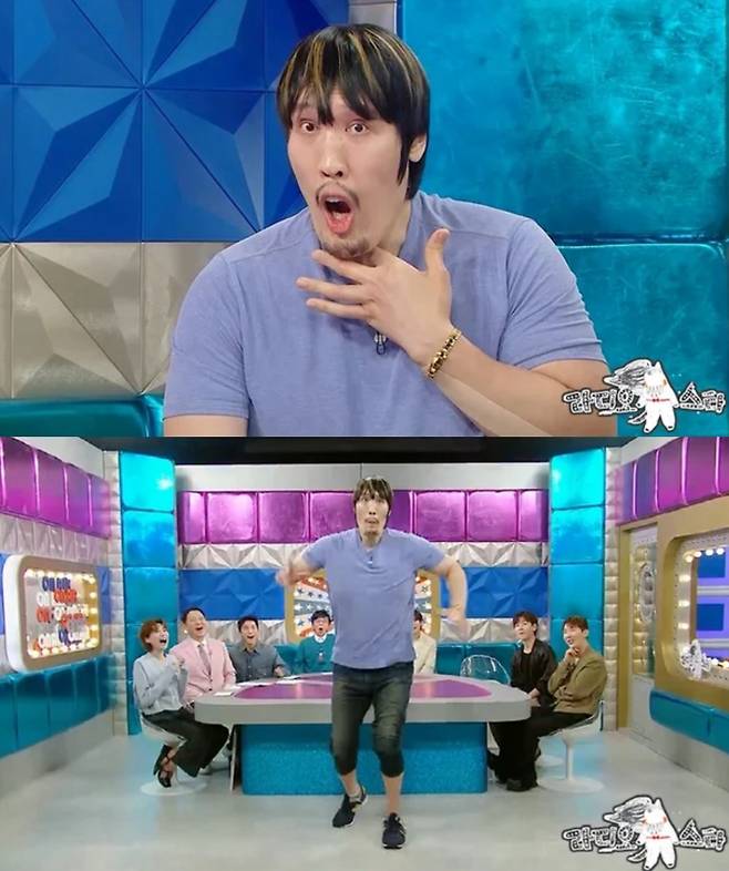 최홍만이 반전 매력을 뽐낸다. MBC '라디오스타' 제공.