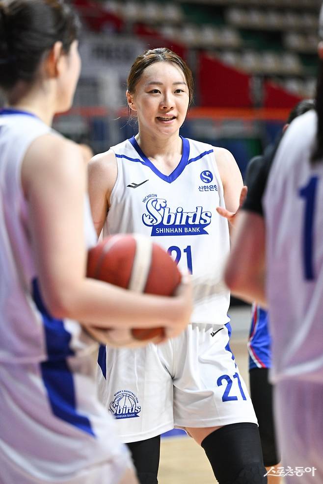 신한은행 김진영. 사진제공|WKBL