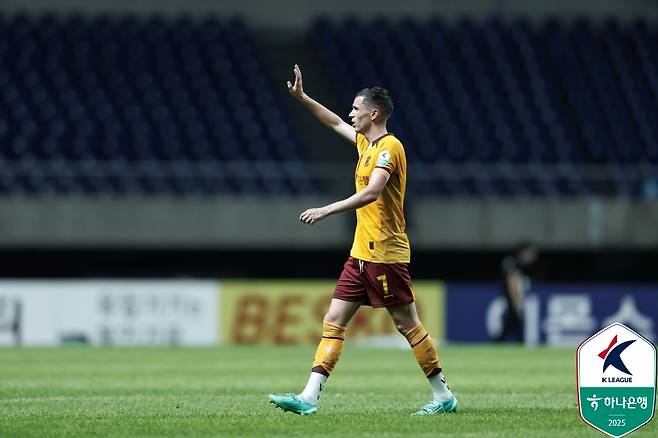 광주FC 아사니. /사진=한국프로축구연맹 제공