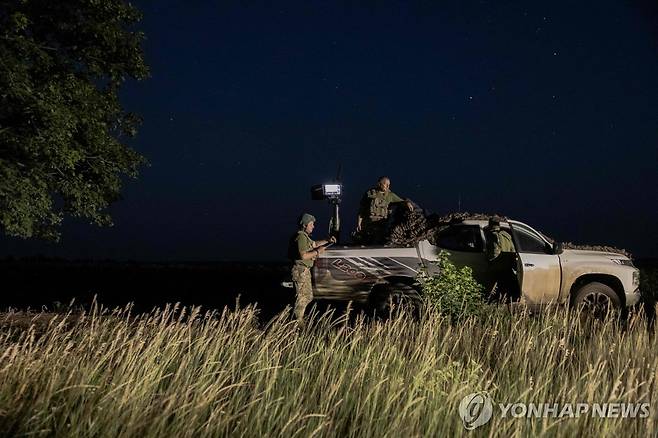 도네츠크의 우크라이나 병사들 [AFP 연합뉴스 자료사진]