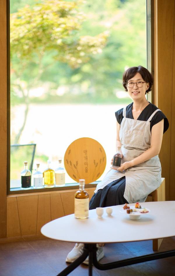 안동 진맥소주.