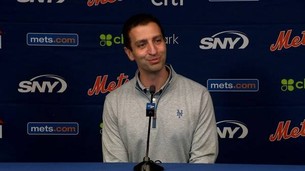 메이저리그 최고의 브레인, 데이비드 스턴스 뉴욕 메츠 야구운영 부문 사장(사진=SNY 방송화면)