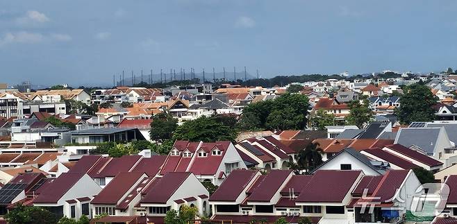 싱가포르 고급주택 '방갈로' 일대 /뉴스1 ⓒ News1 오현주 기자