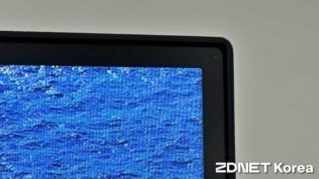 화면 테두리를 최소화했다. (사진=지디넷코리아)