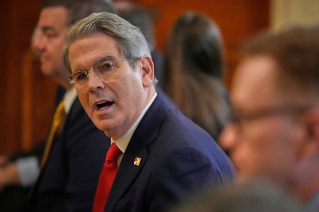 스콧 베선트 미국 재무장관. /AP 연합뉴스