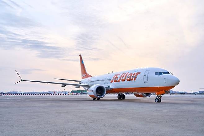제주항공 B737-8 항공기./제주항공 제공
