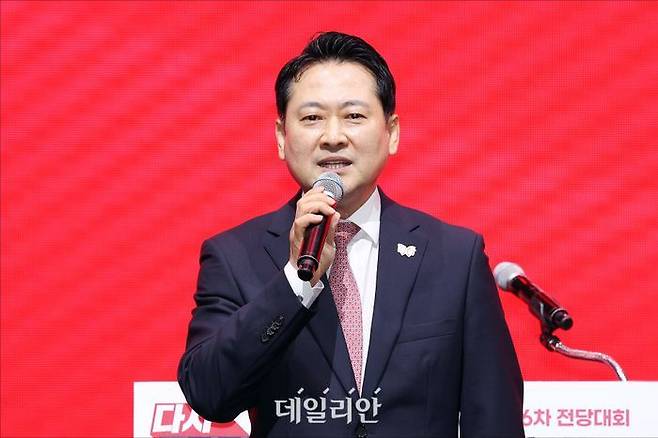 장동혁 국민의힘 당대표 후보 ⓒ데일리안 홍금표 기자