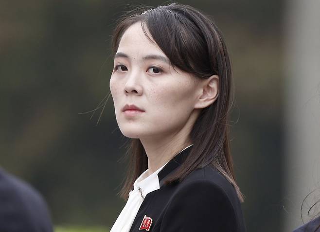 김여정 북한 노동당 간부 2019년 하노이 자료사진