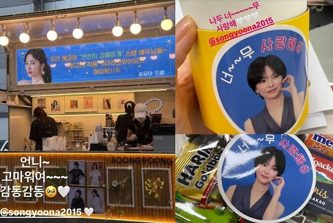 송혜교 소셜미디어