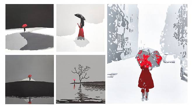 지구 온난화의 경각심 메시지가 담긴 솔드아웃 작품들