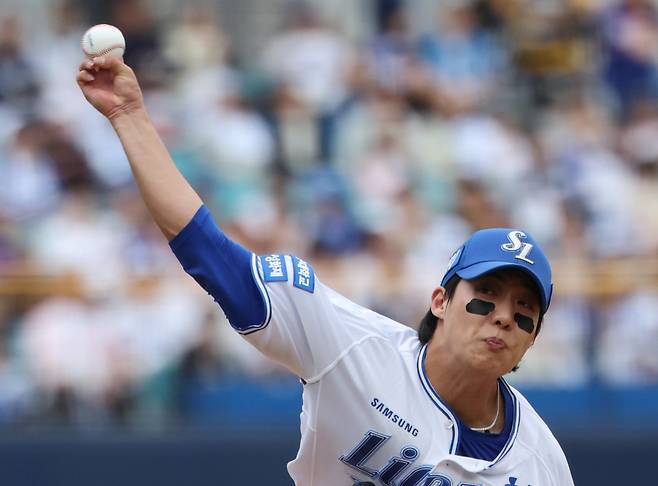 삼성 원태인. 뉴시스