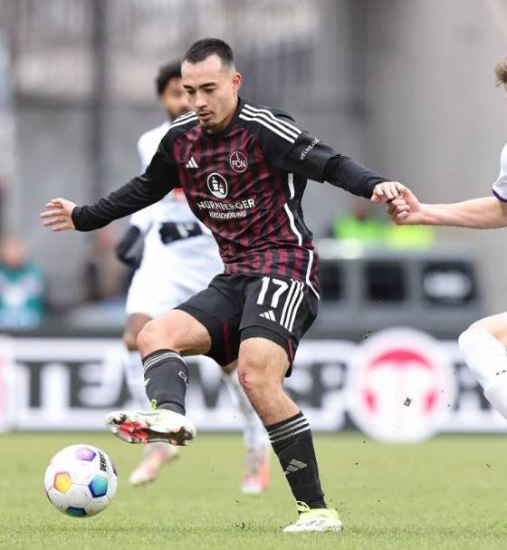 뉘른베르크 시절 옌스 카스트로프. /사진=뉘른베르크 공식 SNS 갈무리