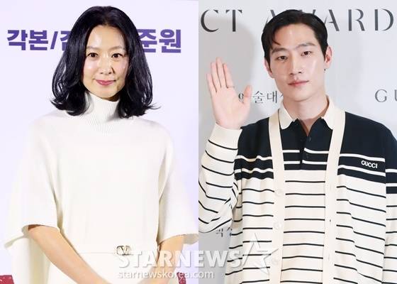 왼쪽부터 김희애, 노상현 /사진=스타뉴스