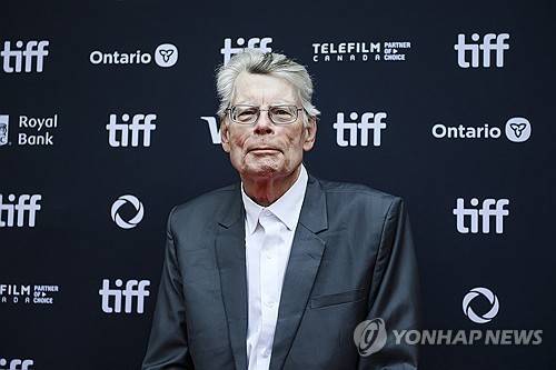 스티븐 킹  [AP=연합뉴스 자료사진. 재판매 및 DB 금지]