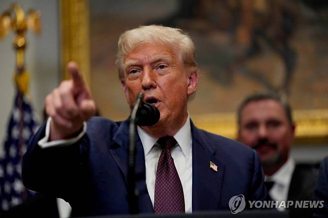 도널드 트럼프 미국 대통령 [로이터=연합뉴스 자료사진]