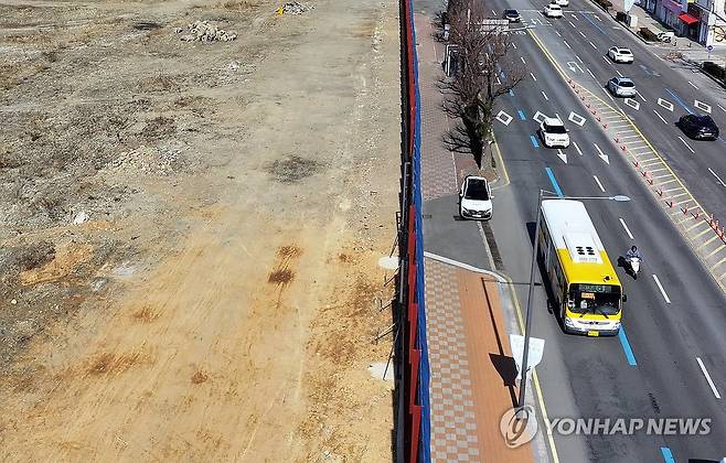 학동4구역 재개발 사업 부지 [연합뉴스 자료사진]