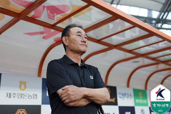 김학범 제주SK 감독 (사진=한국프로축구연맹)