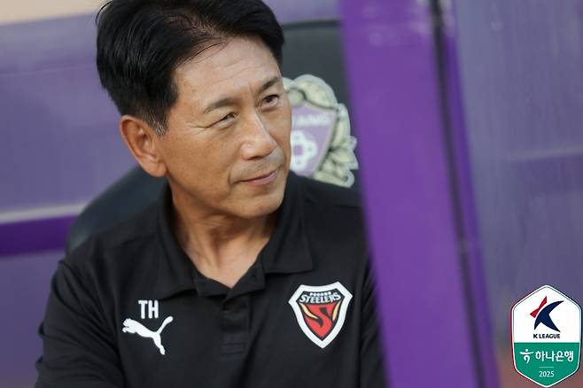 박태하 포항 스틸러스 감독. (한국프로축구연맹 제공)