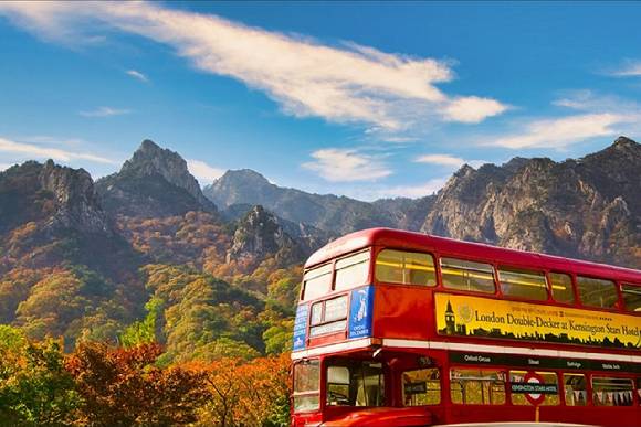 켄싱턴호텔 설악 가을 전경. [사진=켄싱턴호텔]