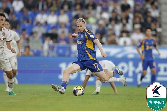 루빅손. 사진=한국프로축구연맹