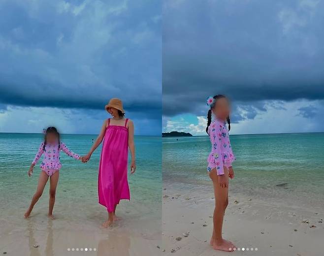 [서울=뉴시스] 배우 조윤희가 딸과의 근황을 공개했다. (사진=조윤희 인스타그램 캡처) 2025.08.15. photo@newsis.com *재판매 및 DB 금지