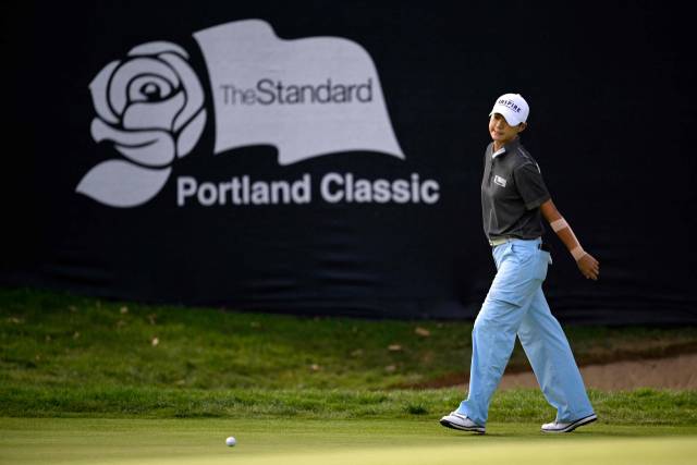 공동 2위에 나선 박성현. 사진 제공=AFP연합뉴스