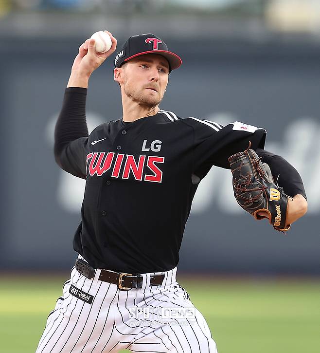 ▲ LG 새 외국인 투수 앤더스 톨허스트 ⓒ곽혜미 기자