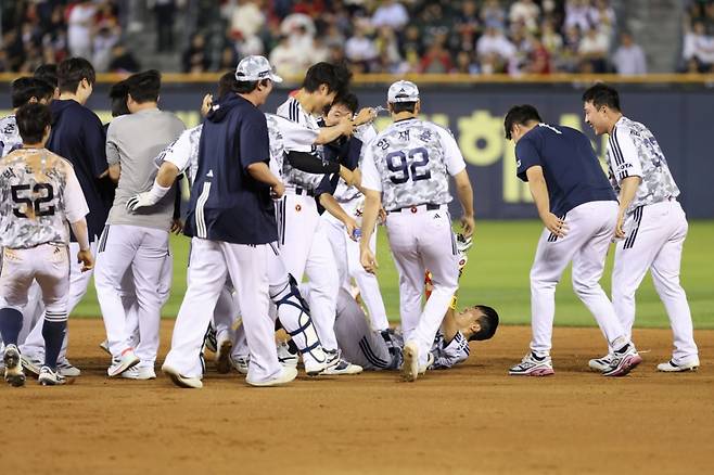 두산 베어스 선수들. /사진=두산 베어스 제공