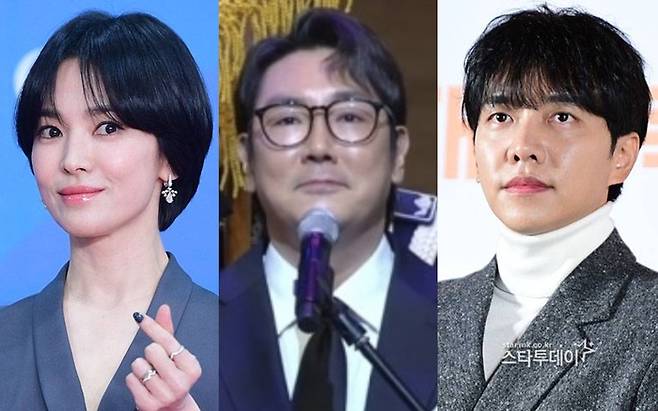 송혜교, 조진웅, 이승기. 사진| 스타투데이 DB, KBS
