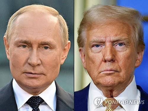 트럼프 미국 대통령(우)과 푸틴 러시아 대통령 [AFP 연합뉴스 자료사진 재판매 및 DB금지]