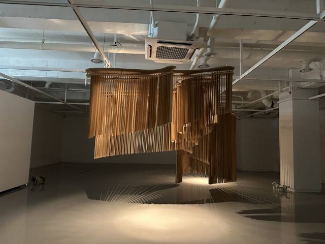 박현주 작가의 'AURORA-순간을 기억하는 영원' 설치 작품 중에서. 김은영 기자 key66@