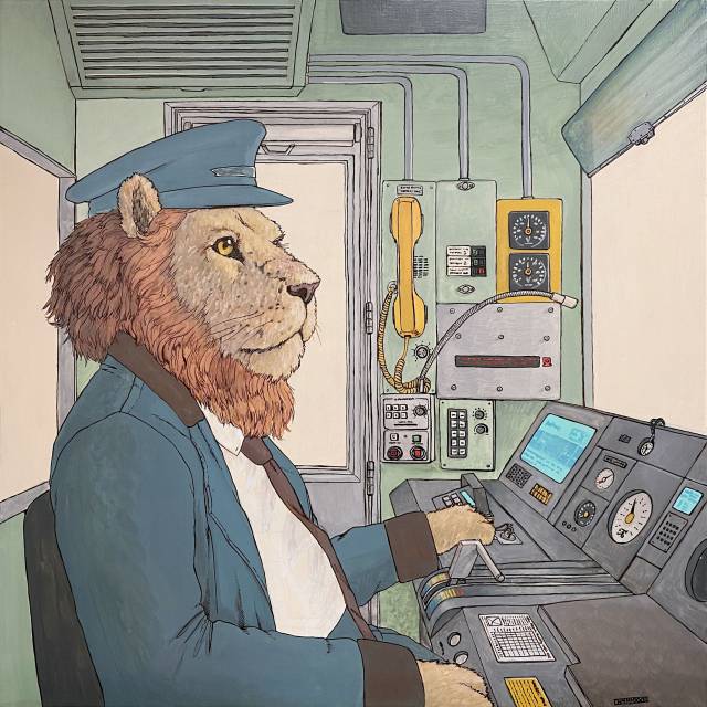 크리스 미소, Lion train driver, 2023. 이젤리 제공