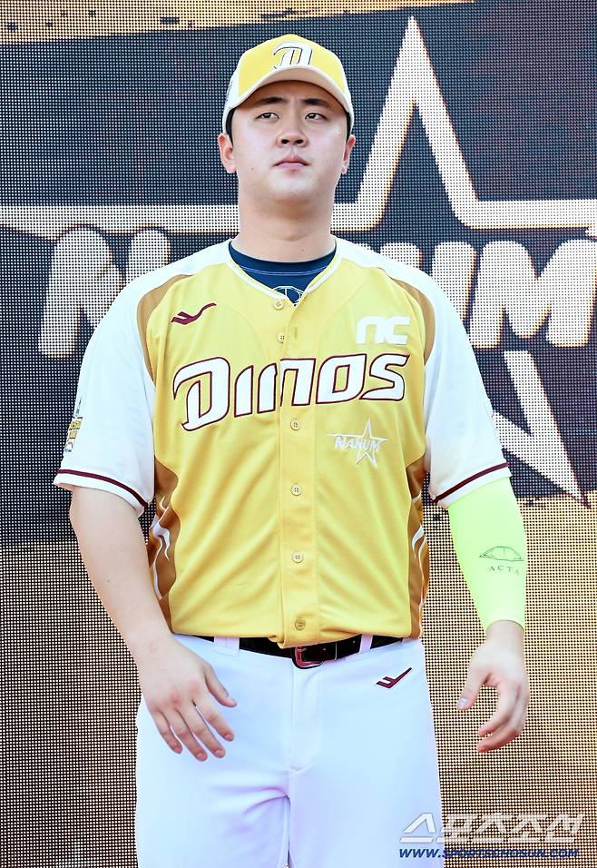 12일 대전 한화생명볼파크에서 열린 2025 KBO 올스타전, 경기장으로 들어서는 김형준. 대전=허상욱 기자wook@sportschosun.com/2025.07.12/