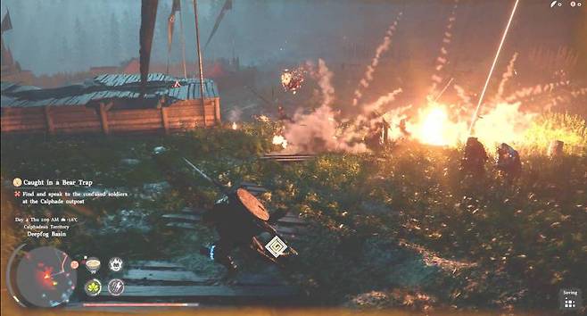 효시로 아군의 지원 공격을 요청할 수도 있다