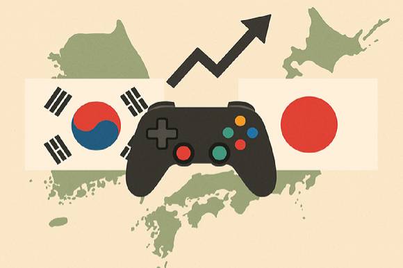 한국과 일본 게임시장이 오는 2029년까지 중국의 70% 규모로 성장한다는 해외 시장조사기관의 분석이 나왔다. 그림은 챗GPT로 생성한 인공지능(AI) 이미지. [사진=챗GPT]