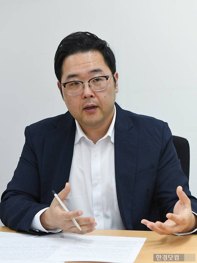 성창엽 대한주택임대인협회 회장은 정부의 주택 공급은 다주택자 규제 완화와 맞닿아있다고 했다. 사진=유채영 기자.