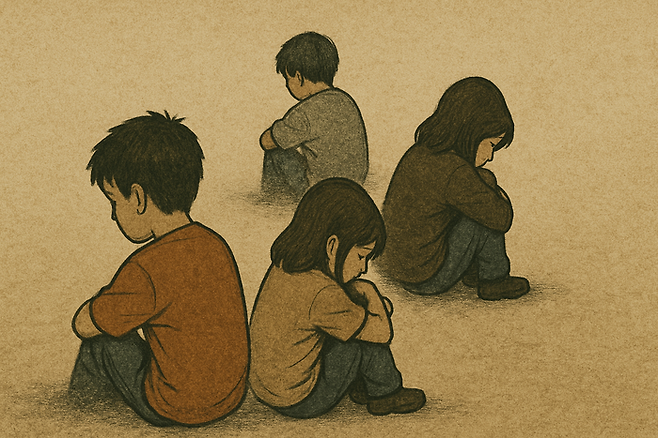 생성형 AI로 미등록 아동을 그려낸 모습. [ChatGPT]