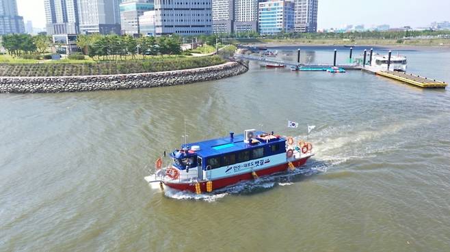안산 대부도 뱃길 도선( 안산시 제공)