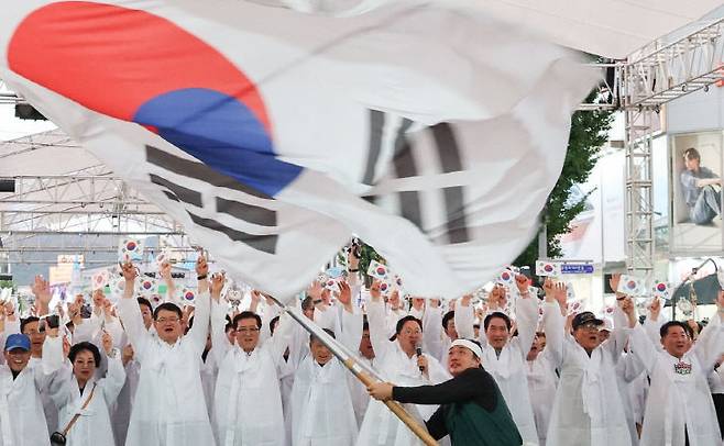 광복 80주년 기념 행사 모습