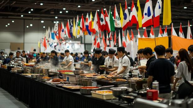 대한민국의 키친인 전남에서 열리는 남도국제미식산업박람회는 전남 대표 음식 뿐 아니라 전 세계 대표 음식과 요리를 체험할 수 있는 기회다.   <전남도 제공>